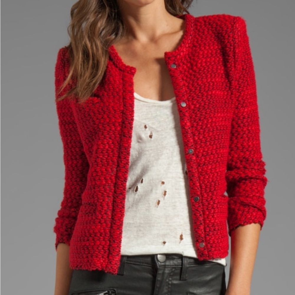 IRO Tweed Refilia Jacket - size 34